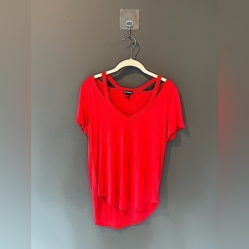 Red Express Cut Out Top, Small